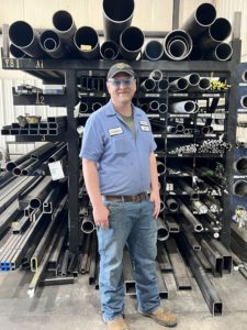 Zweber - Yankton 1 - Employee Spotlight: Steel Prep Supervisor Ben Zweber Says Workplace Cleanliness reflects L&M Culture, Care for Employees