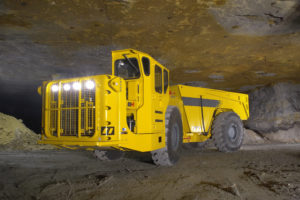 Atlas Copco Minetruck MT2010 with Mesabi Heat Exchnager
