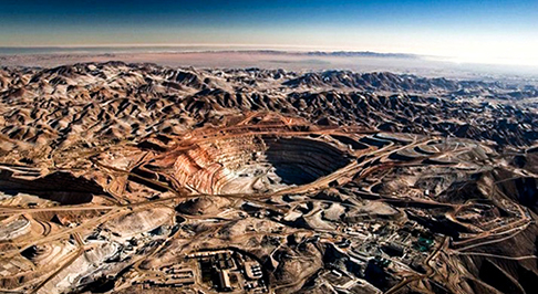 Photo: Cerro Verde mine in Arequipa, Peru. 