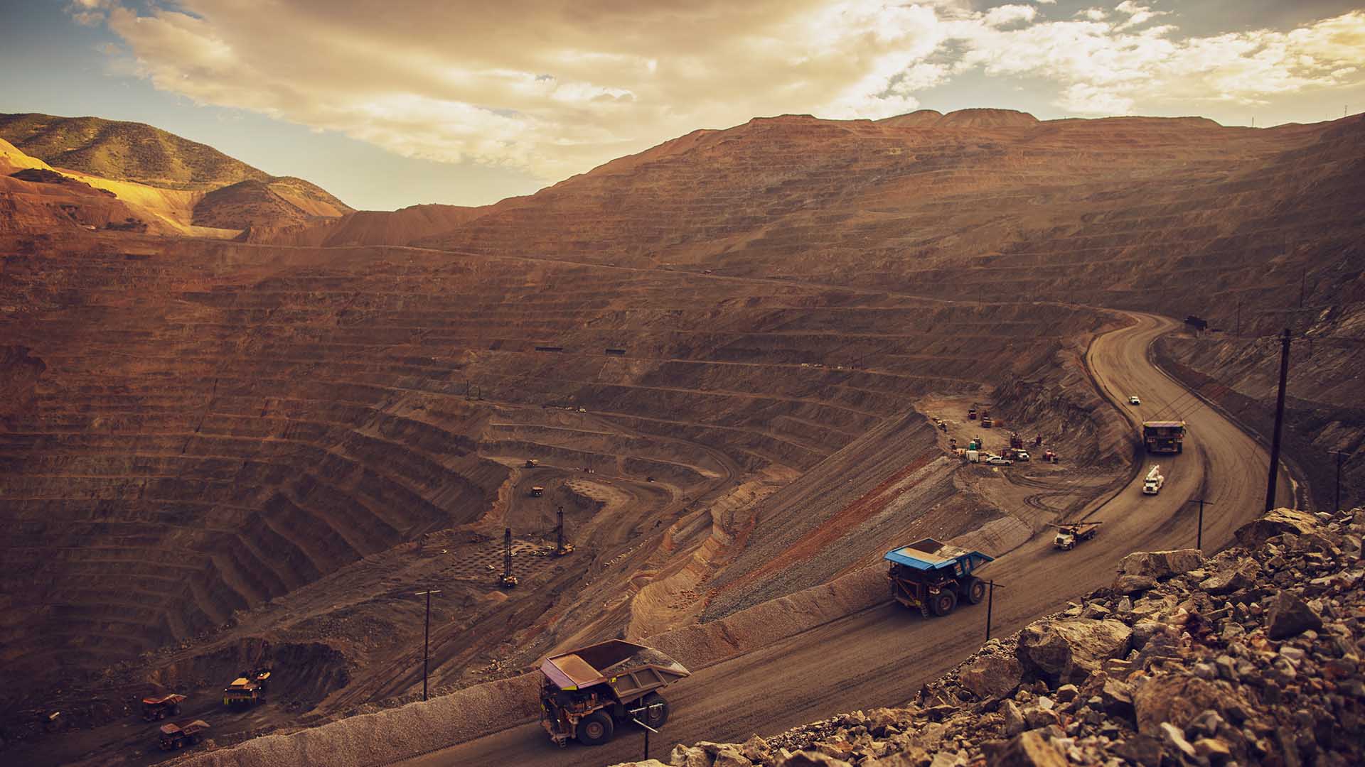 Bingham Canyon Mine in Salt Lake City, Utah. Photo courtesy of Rio Tonto. 